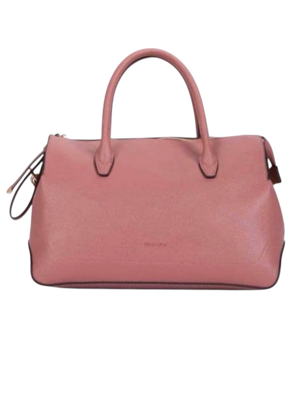New Mia & Luca Dusty Rose Vegan Leather Convertible Satchel